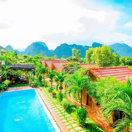 Hillside View Bungalow Homestay Phong Nha Eksteriør bilde