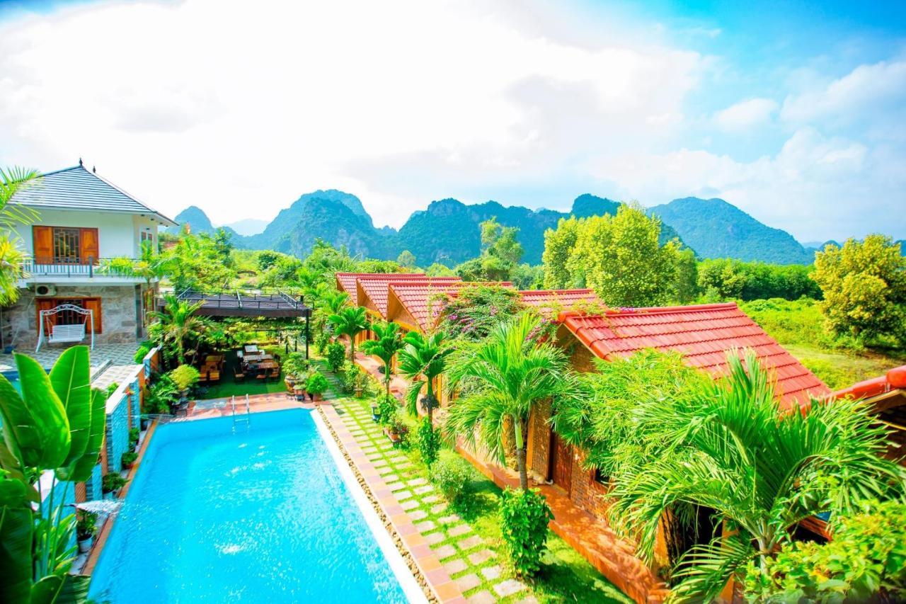 Hillside View Bungalow Homestay Phong Nha Eksteriør bilde