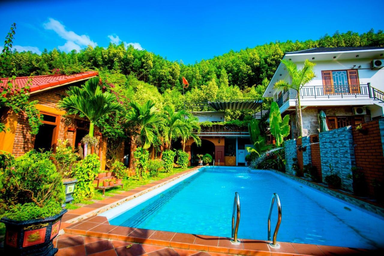 Hillside View Bungalow Homestay Phong Nha Eksteriør bilde